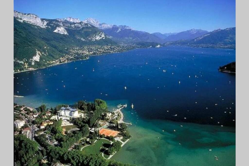 Ferienwohnung 100M Lac Et Piste Cyclable Avec Parking Gratuit Sévrier Exterior foto