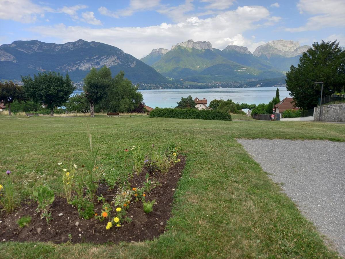 Ferienwohnung 100M Lac Et Piste Cyclable Avec Parking Gratuit Sévrier Exterior foto